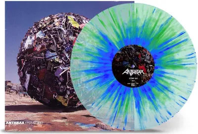 Immagine prodotto di Anthrax: Anthrax: Stomp 442 (vinile trasparente/blu/verde) - - (LP / S)