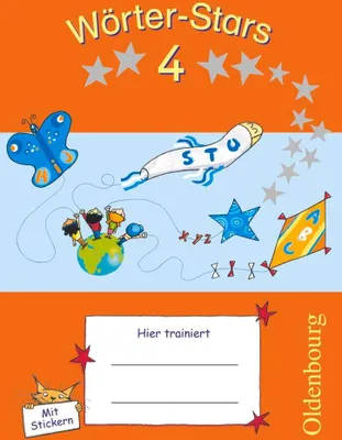 Produktbild von Wörter-Stars 4. Schuljahr. Übungsheft