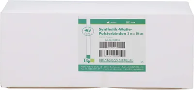 Produktbild von SYNTHETIK WATTE POLSTERBINDE 3MX10CM, 10 St BIN