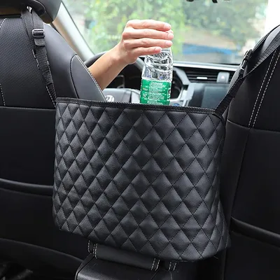 Produktbild von Auto-Netztasche, Einkaufstasche, Auto-Netztasche, Einkaufstaschenhalter, Autositztasche, Einkaufstaschenhalter, Aufbewahrungstasche zwischen der Autotasche und dem Vordersitz