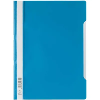 Obrázok produktu pre Durable 10 Schnellhefter Kunststoff hellblau DIN A4
