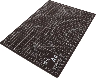 Produktbild von Doppelseitige Schneide- und Schnittschutzmatte aus PVC mit rutschfester Oberfläche für Scrapbooking und Bastelprojekte zu Hause