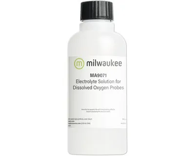 Produktbild von Lösung Aquarium Milwaukee MA9071 Sauerstoffelektrolytlösung (230 ml) Wasseranalyse