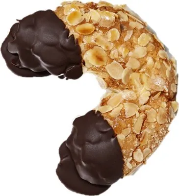 Produktbild von Vestakorn Mandelhörnchen, 2x zart-knusprige Hörnchen mit Marzipanfüllung, á 80g