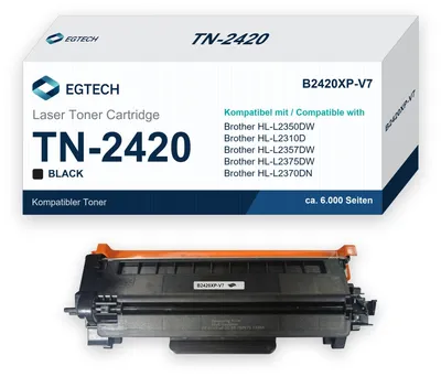 Produktbild von Toner kompatibel mit Brother TN-2420 HL-L2350DW HL-L2310D HL-L2357DW HL-L2375DW