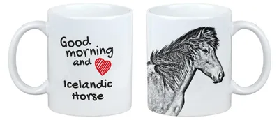 Productafbeelding van Art-Dog Keramische mok – IJslands paard