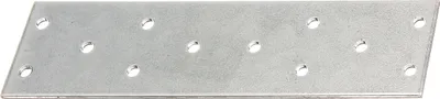 Immagine prodotto di Alberts 866877 Piastra forata, zincata sendzimir, 155 x 40 mm, set da 50
