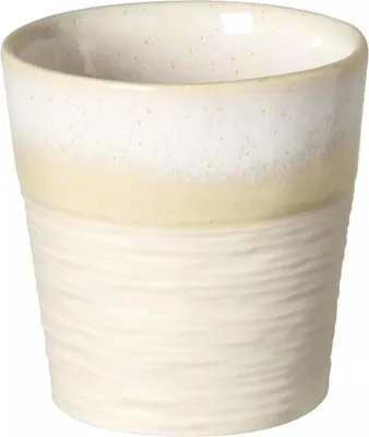 Immagine prodotto di Tazza senza orecchio Costa Nova Notos 180 ml, sabbia, 6x