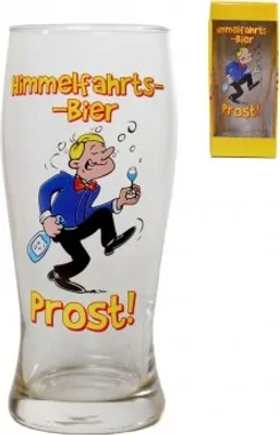 Produktbild von Bierglas zum Vatertag  Herrentag Himmelfahrts-Bier""