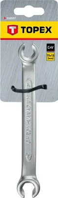 Obrázek produktu pro Klíč TOPEX s půlotvorem 11 x 13 mm