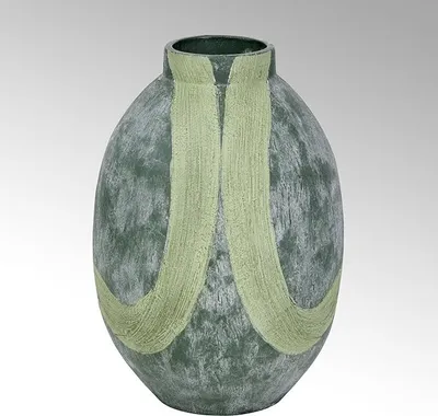 Produktbild von Lambert Bahha Gefäß Keramik, moos H 31 cm D 21,6 cm 19935