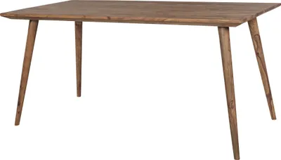 Produktbild von WOHNLING Esszimmertisch REPA 160 x 80 x 76 cm Sheesham rustikal Massiv-Holz Design Landhaus Esstisch Tisch für Esszimmer groß 6 - 8 Personen