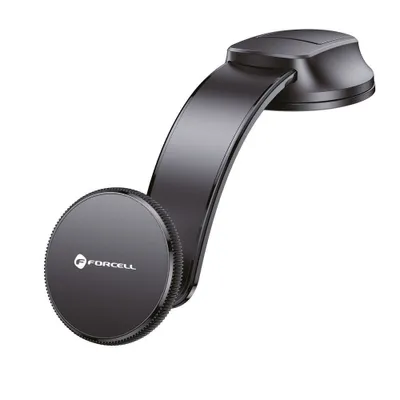 Produktbild von FORCELL F-Grip MagFlex Automobilhalterung für Windschutzscheibe/Armaturenbrett/Gitter, kompatibel mit MagSafe, schwarz