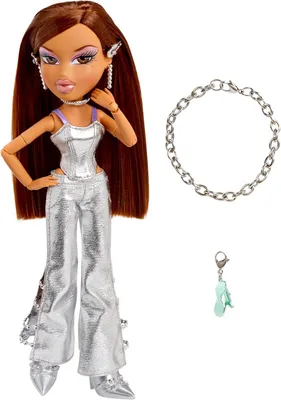 Produktbild von Bratz Charmz Doll- Yasmin, Modepuppe, Weiblich, 4 Jahr(e), Junge/Mädchen, Mehrfarbig