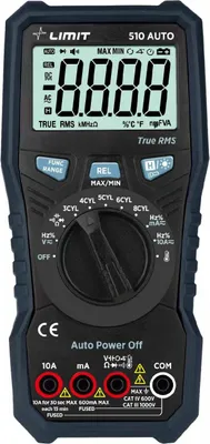 Immagine prodotto di Multimetro elettronico Limit DM 510 AUTO
