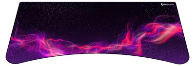 Image de Arozzi Arena Large Bureau Gaming - Tapis de Souris de Remplacement - 160 cm - Galaxie Violette