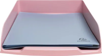 Image de Exacompta 6x Corbeilles à courrier horizontales Combo Styli Rose candy 11171D