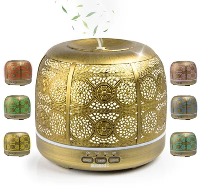 Produktbild von Duronic AD43 Aroma Diffuser, Diffuser mit 500 ml Wassertank, Diffusor für ätherische Öle, Raumduft als Lufterfrischer, Duftsprüher für Duftöl