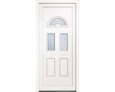 Produktbild von Mehrzwecktür Kunststoff Ohio II weiß 2100 x 1000 mm links