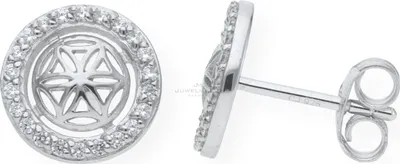 Produktbild von JuwelmaLux Ohrstecker 925 Silber mit Zirkonia JL10-06-1277