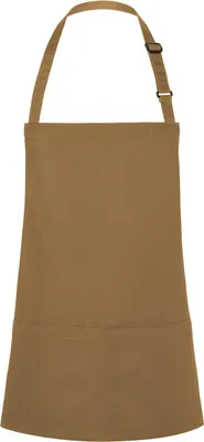 Immagine prodotto di Karlowsky BLS6 | Grembiule corto Basic con fibbia e tasca - Colore: Cammello (circa Pantone 2318C) - Dimensioni: 75 x 60 cm
