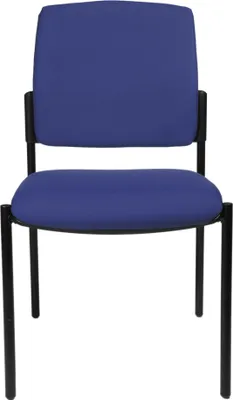 Produktbild von Besucherstuhl B to B 10 BB1000 G26 ohne Armlehnen blau