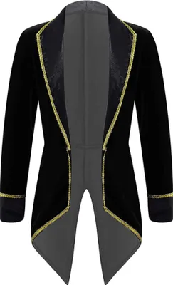 Zdjęcie produktu dla Dziecięcy strój wodzireja w rozmiarze 140 cm z długimi rękawami i frędzlami na Halloween, Boże Narodzenie i cosplay