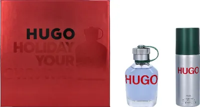 Productafbeelding van Edt Spray 75 ml / Deodorant Spray 150 ml, Hugo Boss Hugo Man, cadeauverpakking
