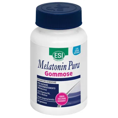 Vegane Melatonin Lutschgummies: 1 mg Melatonin pro Tag, plus B5, B6, B12 & Biotin