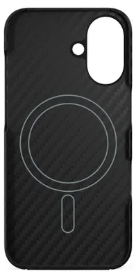 Produktbild von Epico Mag Carbon Hülle für iPhone 16 Plus - schwarz