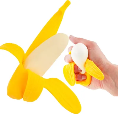 Produktbild von Anti-Stress Squishy Banane Wie Echte Squishy Sensorische Spielzeug