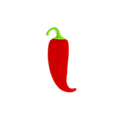 Produktbild von Helio Ferretti Lesezeichen Chili ca. 12,5 x 3,8 x 0,12 cm Accessoires für Leseratten