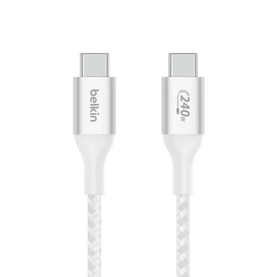 Immagine prodotto di Belkin BOOST CHARGE 240W bianco Cavo USB-C/USB-C, 2 m CAB015bt2MWH