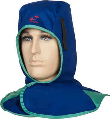 Image de Cagoule de soudeur bleue WELDAS 23-6680