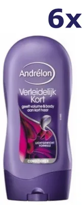 Produktbild von 6x Andrelon Conditioner Verleidelijk kort 300 ml