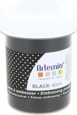 Immagine prodotto di Polvere per goffratura 40 ml - Nero