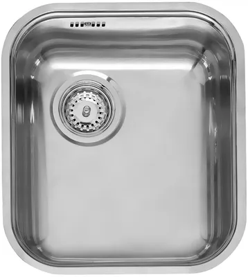 Produktbild von REGINOX R14288 Spüle R18 4035 OKG WOKZ Edelstahl, poliert für 45 cm Unterschrank / Auflagespüle