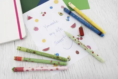 Produktbild von EBERHARD FABER Gelschreiber Fruity Erase it! Zitrone