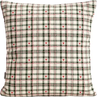Zdjęcie produktu dla HOMLA Poszewka CORTEZ w ozdobną kratę 45x45 cm