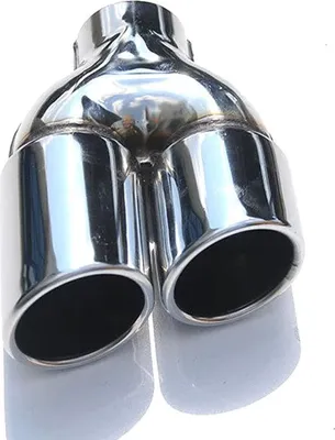 Image de Embout d'échappement Embout d'échappement 1 pièce chrome inox droite ou gauche