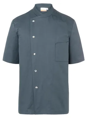 Image de Karlowsky - Veste de cuisine « Gustav » pour homme à manches courtes FK2420 (S) (anthracite)