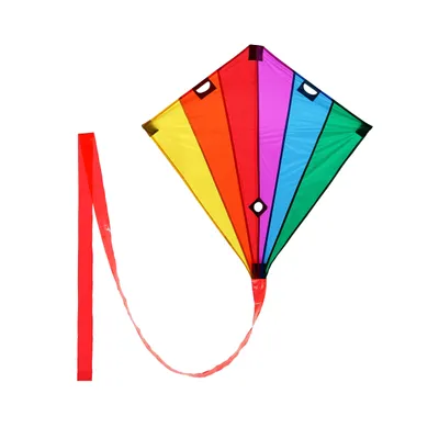 Immagine prodotto di Aquilone acrobatico Wolkensturmer Racer Rainbow 1212 Rainbow 90 x 90 cm