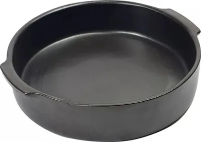 Immagine prodotto di SERAX Ofenschale rund XL Pure Black, Inhalt: 3,3 Liter, Höhe: 70 mm, ø: 310 mm