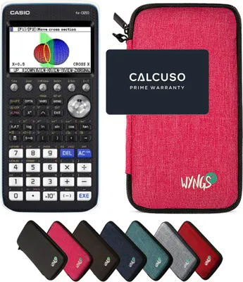 Produktbild von Casio fx-CG50 inkl. WYNGS Schutztasche Pink - Grafikrechner - Basic Set