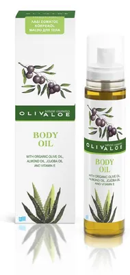 Produktbild von OLIVALOE 00139 - BODY OIL - Körperöl 130ml, pflegend und schützend, Naturkosmetik