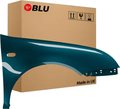 Immagine prodotto di BLU Parafango compatibile con VW Volkswagen Bora 1J1 1J6 LC6X Destra Blau OceanicGrün | 1998-2005 | Anteriore | Verniciato | Pronto per il montaggio | Zincato