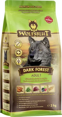 Wolfsblut Wild Duck Trockenfutter Für Hunde – Ente & Kartoffeln, Sparpack 2 X 2 Kg