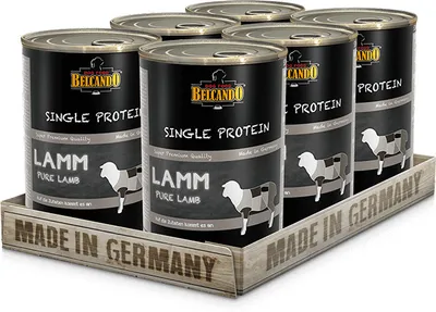 Produktbild von BELCANDO® Single Protein Lamm 6x 400g