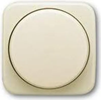 Produktbild von Busch-Jaeger Duro 2000 Set: Drehdimmer 2115-212, Dimm-Einsatz 6523 U-102 und Rahmen 2511-212