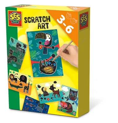 Immagine prodotto di Iden System SES Scratch Art Animals 0 0 pezzi